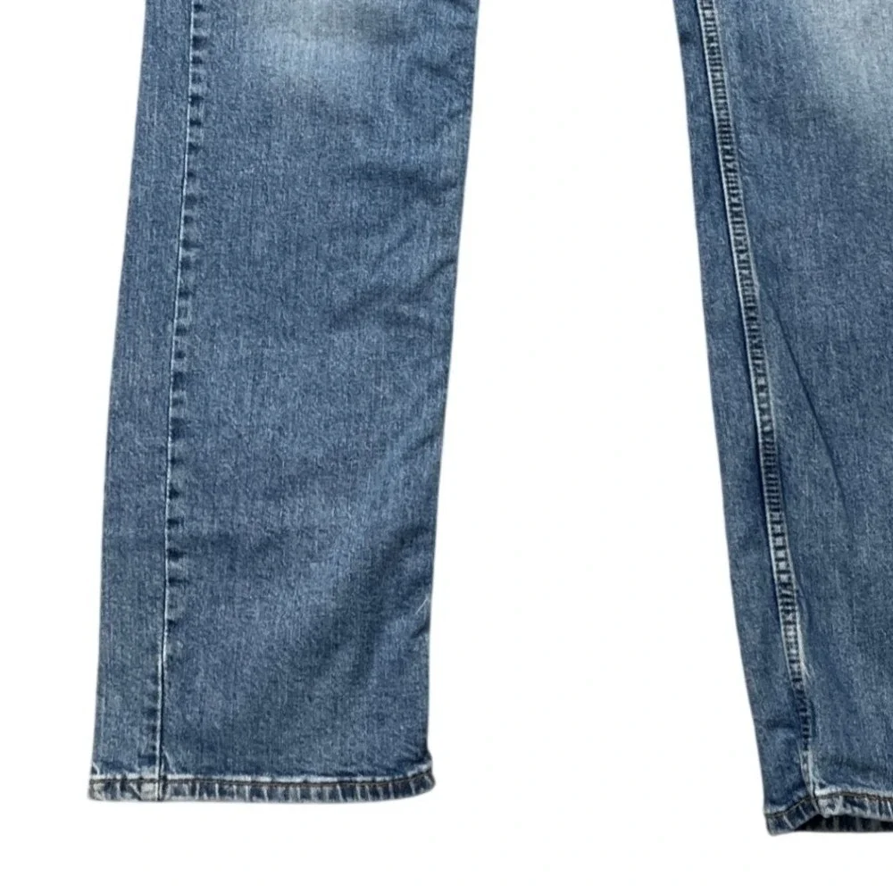 Levi's 514 Straight Fit Jeans Mens 36x34 Medium Wash 5-Pocket Stretch Denim EUC